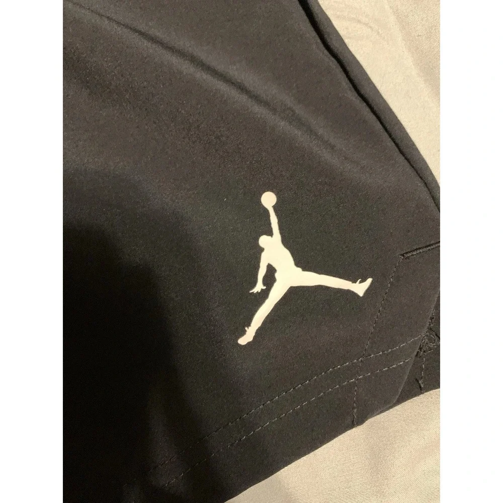 Jordan Dri-FIT Sport Woven Shorts Mens Small Black Training Gym Lightweight New